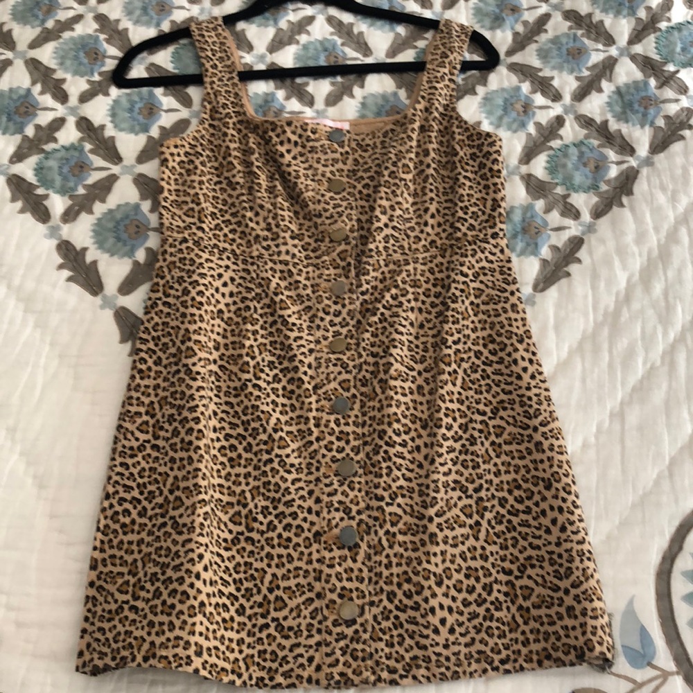 Renamed cheetah print dress. Size small
